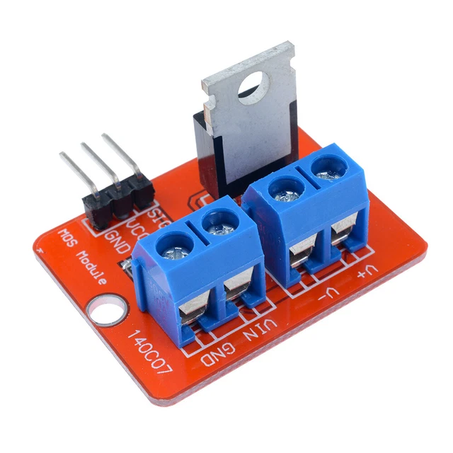 2PCS MOSFET BUTTON IRF520 MOSFET Driver Module for Arduino ARM ...