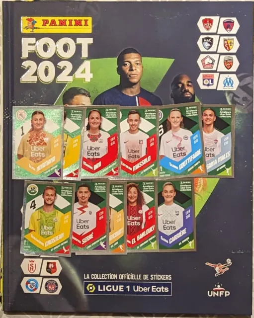 Foot 2024 - La collection officielle de stickers Ligue 1 Uber Eats - Cartes  à Collectionner