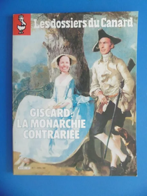 LES DOSSIERS DU CANARD -LOT DE REVUE LES DOSSIERS DU CANARD - ANNEES 1981 à 1984