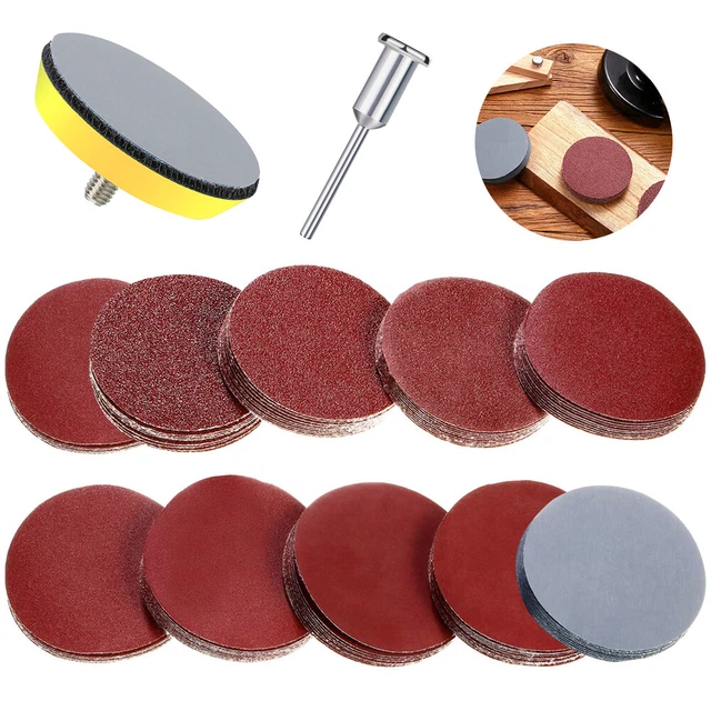 25 Mm Schleifscheiben Nass & Trocken – Klett, Korn 60–10000, Für Excenterschleifer, NEU!