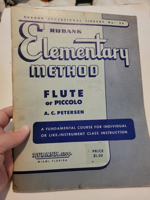 Rubank Advanced Method Vol. I Per Flauto E Ottavino - Metodo Di Studio Musicale