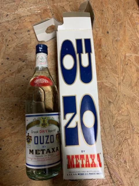 Ouzo by Metaxa im Original Karton