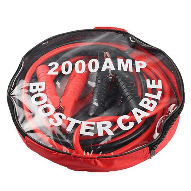 Cavo di avviamento di emergenza auto 6 m 2000 amp bianco protezione corrente batteria auto BoF6Y8