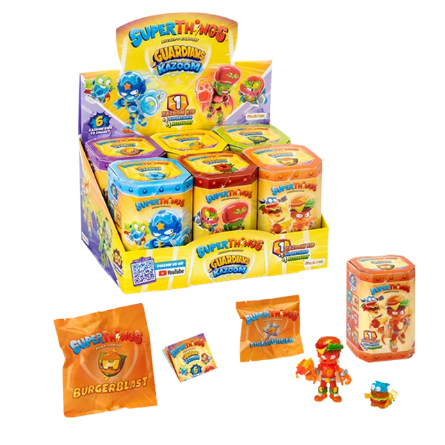 SUPERTHINGS SERIES 9 Guardians Of Kazoon, Box Of 6 Kazoom Kids Complete ...