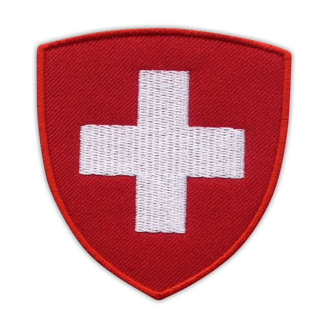 Ecusson Patch Drapeau Suisse Brodé A Coudre Ecusson Thermocollant 7,5 Cm[u2893 Ecusson Patch Drapeau Suisse Brodé A Coudre Ecusson Thermocollant 7,5 Cm[u2893