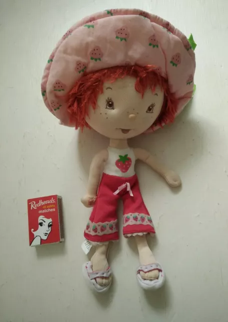 Strawberry Shortcake 2003  Rag Doll Soft  Doll Toy