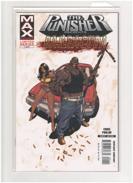 Punisher Presents Barracuda MAX #1 By Garth Ennis Parlov Frank Castle Marvel 07