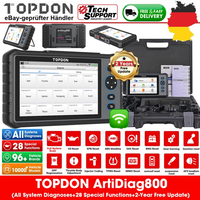 TOPDON AD800 appareil de diagnostic automobile Profi voiture scanner OBD2