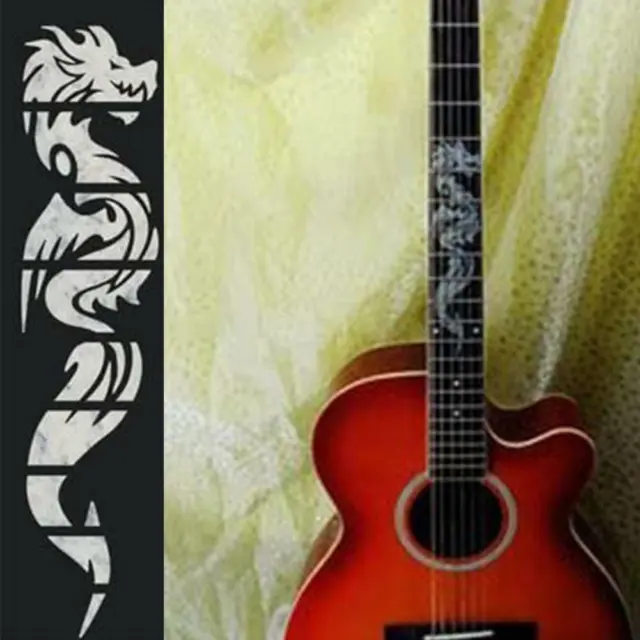 Guitar Fretboard Sticker Chinese Dragon For Acoustic Fret H. Electric Inlay I4 3