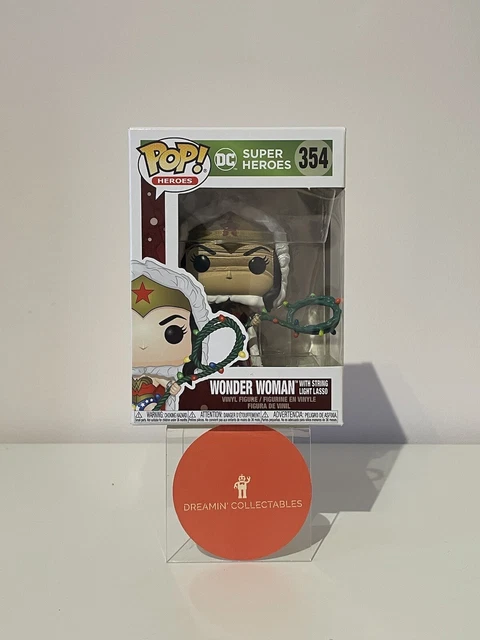 Funko Pop! DC Comics Wonder Woman With String Light Lasso 354 Christmas