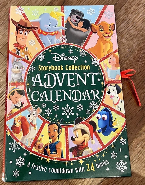 NEW DISNEY STORYBOOK Collection Christmas Advent Calendar 24 Mini Books