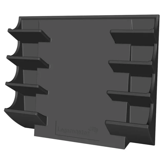 Markerhalter für Magnettafel schwarz für magnetische Glassboards Legamaster