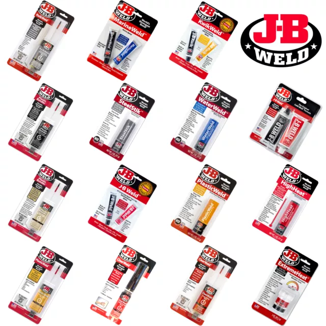 J-B Weld Plastic Bonder Marine Clear Kwik Weld Glue Adhesive Epoxy Bond Syringe