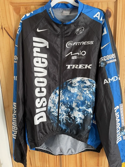 NIKE DISCOVERY CHANNEL Cycling Sports Jacket. Men s Large 18.00 PicClick UK