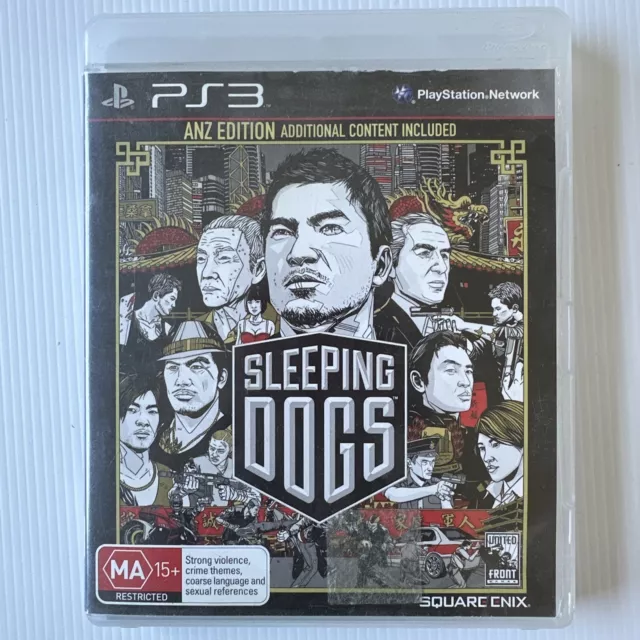 Sleeping Dogs ANZ Edition PS3 Sony PlayStation 3 Game Complete With Manual