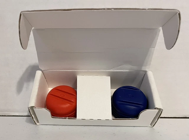 Juego de 2 cartuchos de cuchillas rojas azules sistema de corte personalizado Creative Memories