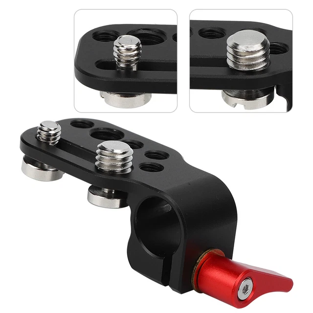 Cage Pipe Clamp 15mm Single Hole Conduit Clip Camera Monitor Expansion Conne TTU