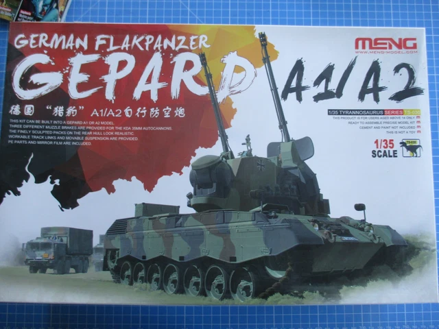 Modely vojenské techniky Gepard Master Fighter MF48570 - Sd.Kfz.140 Flakpanzer 38(t) Gepard
