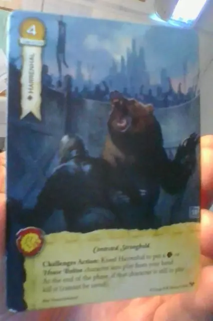 A Game Of Thrones 2.0 LCG Official FFG Harenhall Alt Art Promo Card