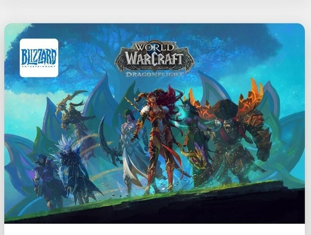 World of Warcraft: Dragonflight WOW Add-On DLC Code PC Battle.net Key UK EU