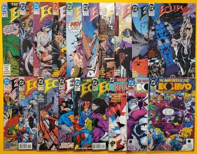 Lot of 19 Eclipso Comics #1-11,13-15,17,18+Special 1 & 2 + Annual 1 DC 1992 DEAL