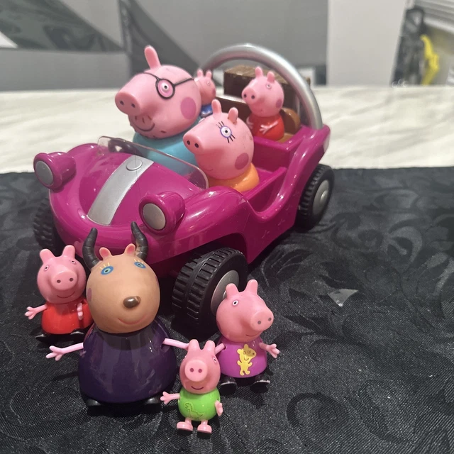 PEPPA PIG PURPLE Beach Buggy With Sounds. Talking Musical Car £10.99