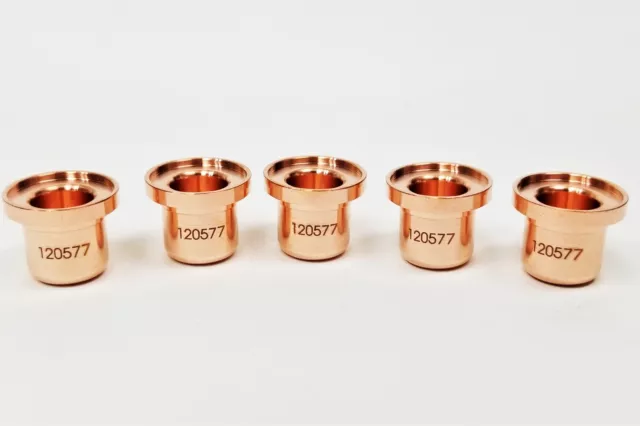 5 Pcs 120577 Fits Hypertherm® Powermax® 900 55A Shielded Nozzle