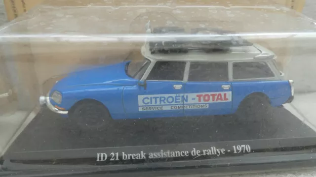 Uh Pour Presse Citroen Id 21 Break Assistance De Rallye 1970 Neuf + Blister