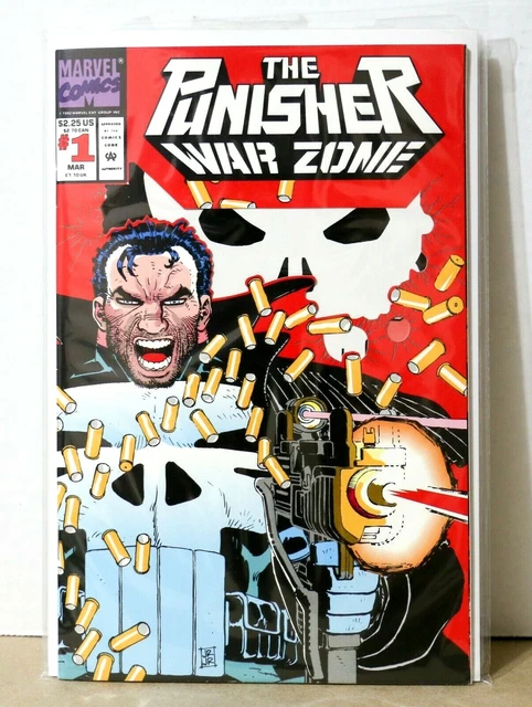 Marvel Comics Punisher War Zone #1 NM 1992 1st Print BAGGED N BOARDED!