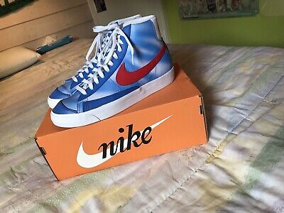 nike blazer mid 77 Blue Pacific Red Edition Limitée