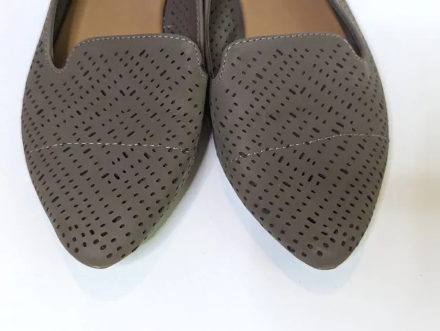SEYCHELLES ANTHROPOLOGIE 6.5 Brown Flats Cut Out Summer Shoes Preppy ...