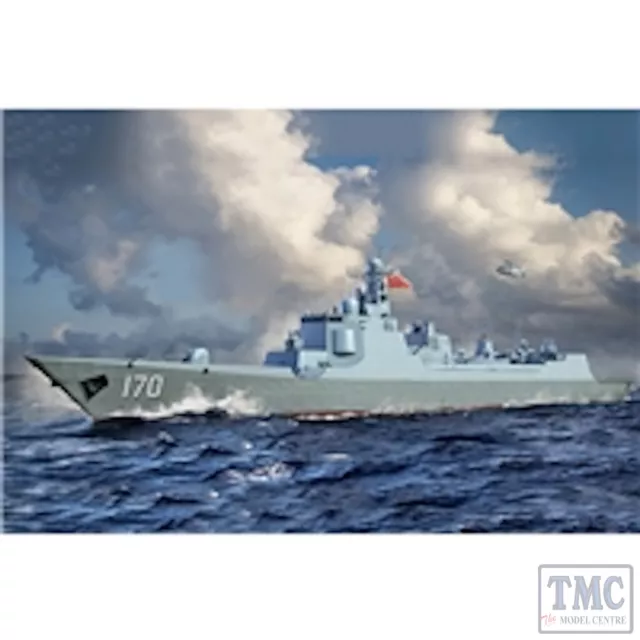 PKTM06730 Trompeter Maßstab 1:700 PLA Marineblau Typ 052C Zerstörer