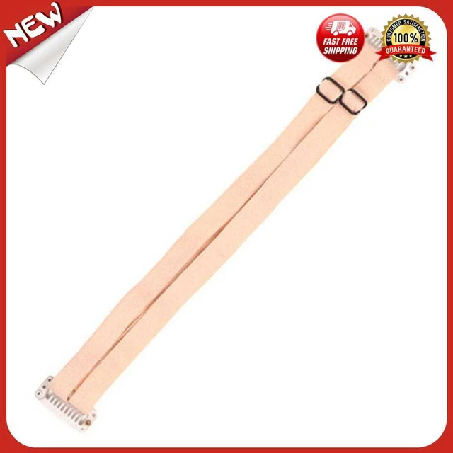 Cinta para el cabello invisible para levantar la cara del Reino Unido para eliminar la cola de pescado (doble banda beige)