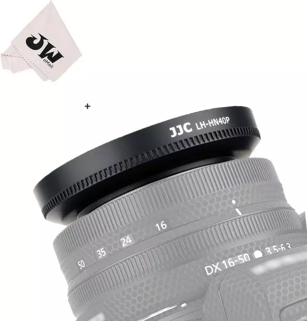 ABS HN-40 Screw-in Lens Hood Shade for Nikon Nikkor Z DX 16-50mm F3.5-6.3