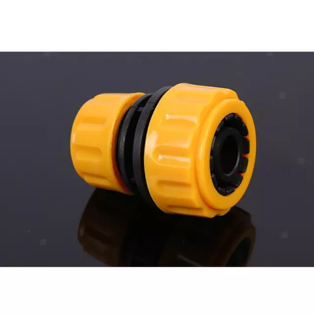 2 Pieces Garden Hose Connector Quick Connect Fitting Pipe 1/2'' to 5/8'' 3