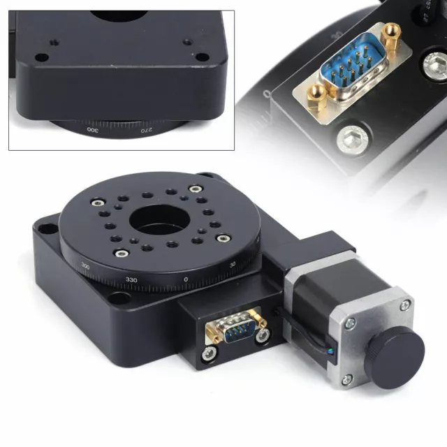 Electric High Precision Optical Rotating Rotation Platform Motorized Stage