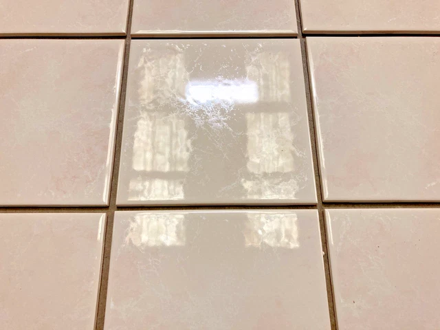 6x6 Tile Cream Silk Marbleized splash Bath Shower Wall Ceramic Laufen 16 sqft