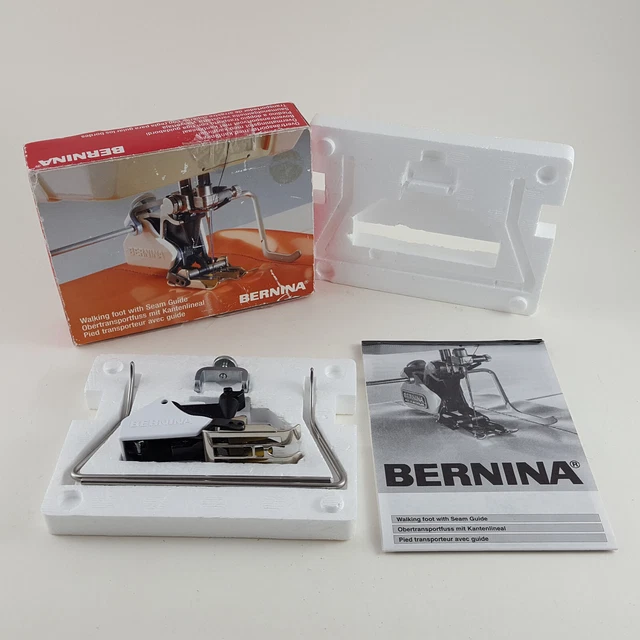 VINTAGE BERNINA WALKING Foot With Seam Guide Old Style 00320870 00