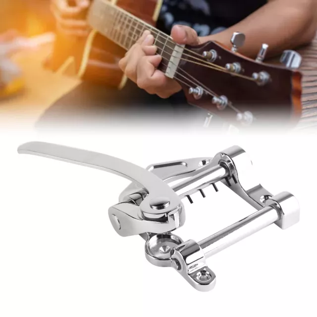 Guitar Tremolo Vibrato Bridge Tailpiece With Small Rocking Rod Jazz Electric Dob