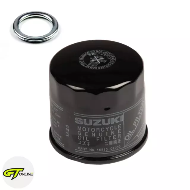 Suzuki Oil Filter & Sump Washer GSXR GSF SV650 GSXS etc 16510-07J00-000 Genuine