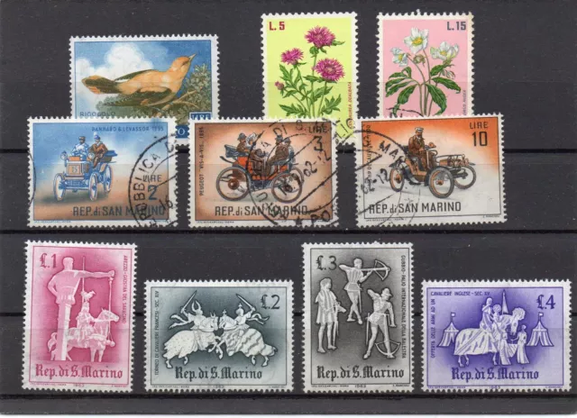 San Marino Lot Sammlung Posten Briefmarken
