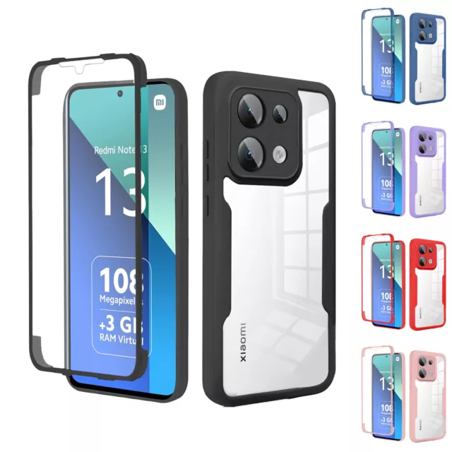 360° Degré Coque Xiaomi Redmi Note 13 4G Vollschutz Intégré Protection D'Écran