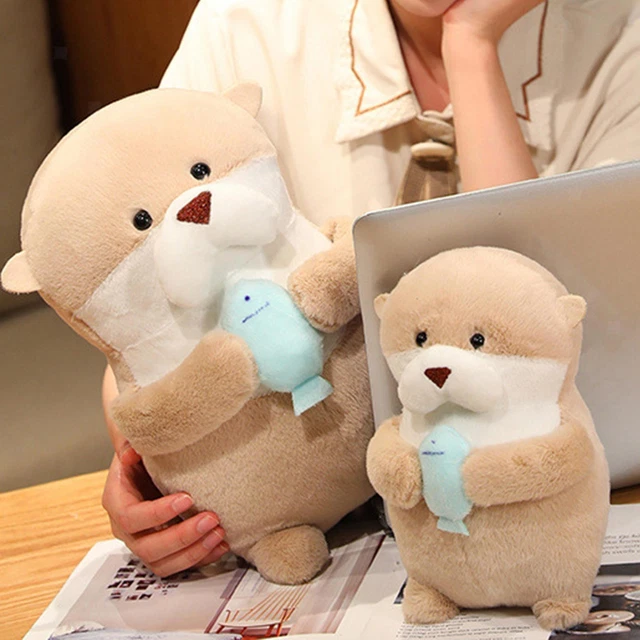 CUTE OTTER STUFFED Animal Living Room Decoration for Adults Birthday