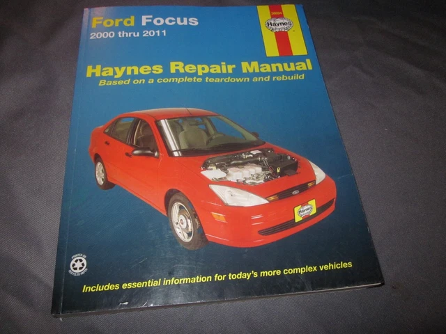 Haynes FORD FOCUS 2000 thru 2011  REPAIR MANUAL #36034