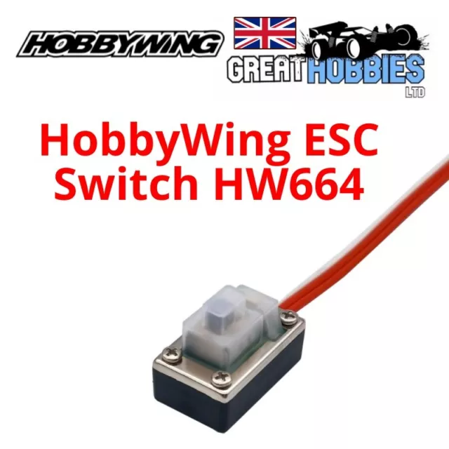 HobbyWing 1/10 ESC Switch ElectronicPower Ezrun Max XeRun QuicRun SCT PRO 8BL150