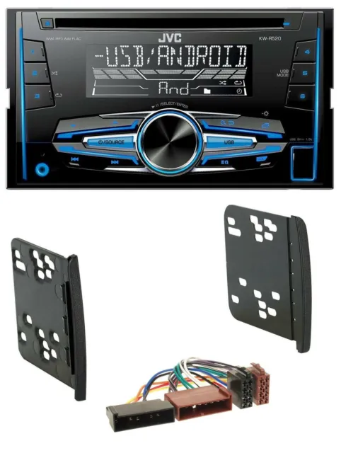 AUTORADIO JVC MP3 USB CD 2DIN AUX pour pompe Ford Cougar Fiesta Focus  Galaxy Mondeo EUR 118,00 - PicClick FR
