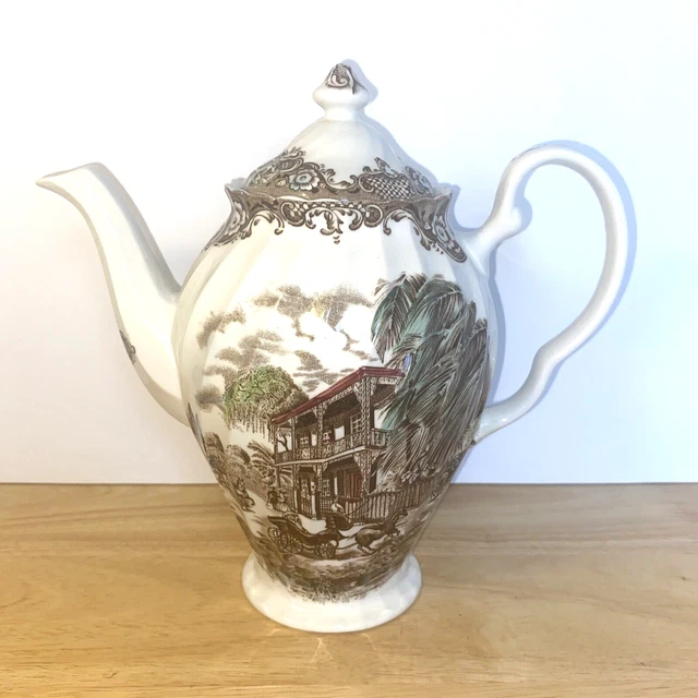VINTAGE HERITAGE HALL French Provincial Made In England Coffee Tea Pot