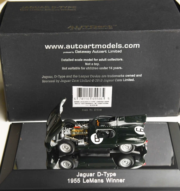 Jaguar D-Type Jaguar Cars Ltd. 2° Le Mans 1954 - Maßstab 1:43 1950-1959