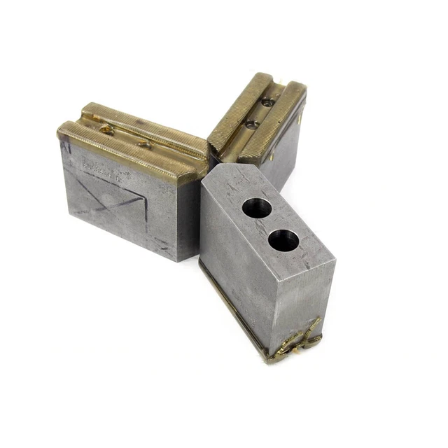 Abbott SUG8S1STS 8" Square Soft Steel Lathe Chuck Jaw (3 Pcs)