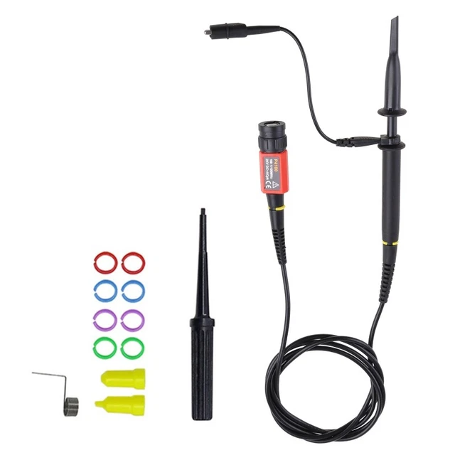 High Sensitivity Oscilloscope Clip Probe 100MHz Bandwidth Switchable Accessory